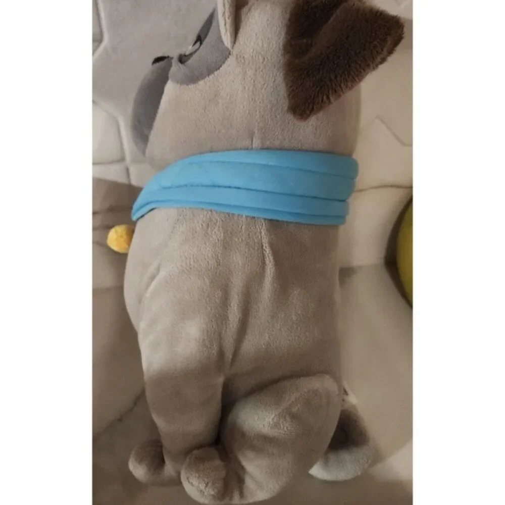 Disney Store Percy the Pug‎ Plush Pocahontas Dog Grey Blue Collar